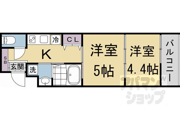 MJC京都梅小路の間取り写真