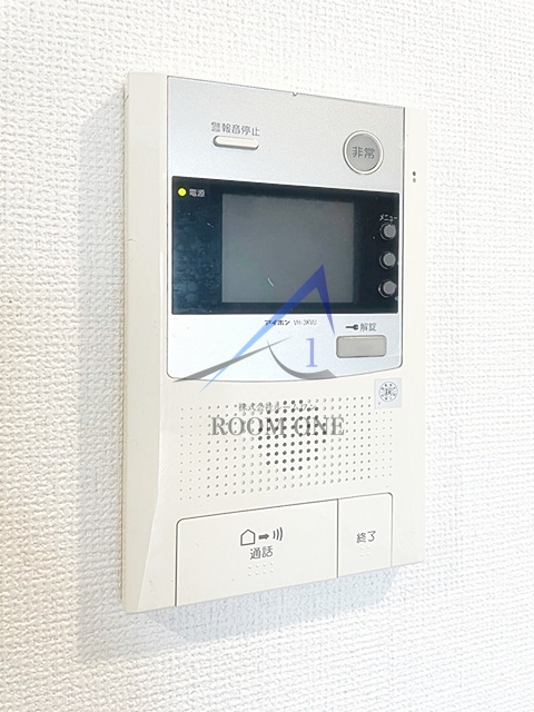 その他設備　モニター付きインターホンです。