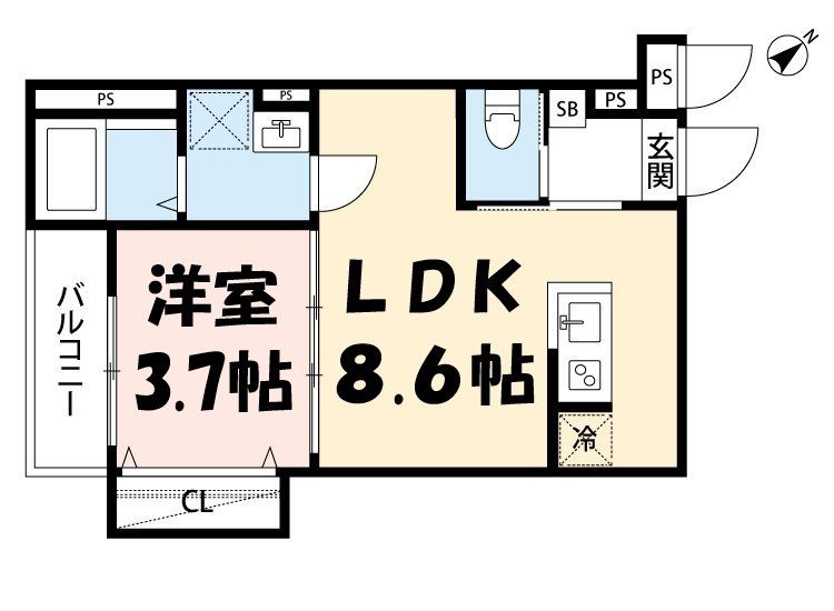 robot home 谷塚の間取り写真