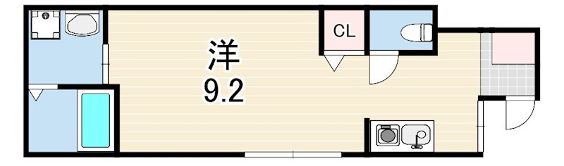 AXISIA尼崎の間取り写真