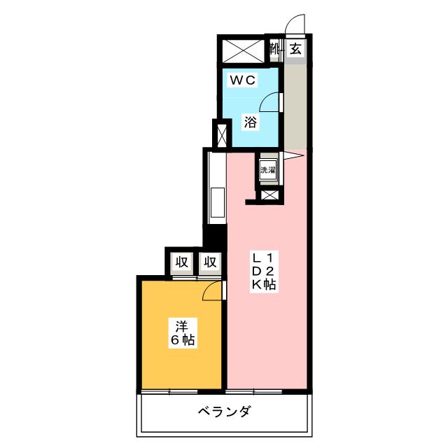 MT-COURTの間取り写真