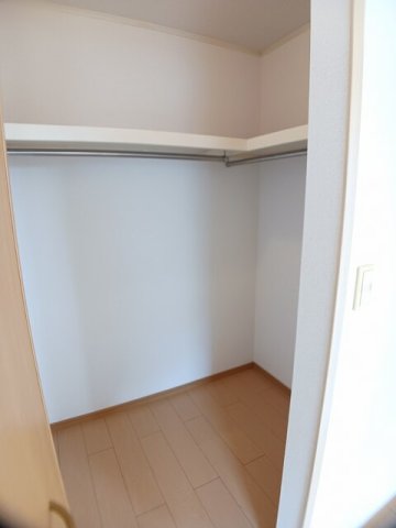 収納　たっぷりとした収納スペースです