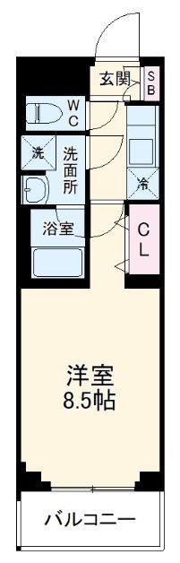 ARCOBALENOMUSASHIKOSUGIIIの間取り写真