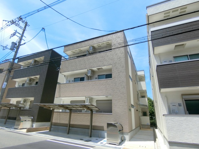 建物外観　日当り良好の建物