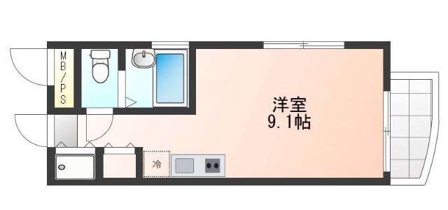 グリーンプラザ梅島の間取り写真