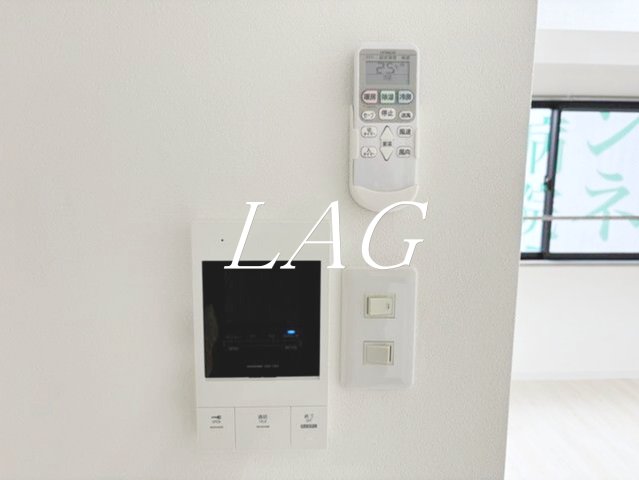 セキュリティ　モニター付インターホンです。