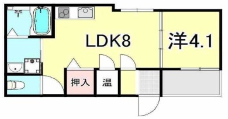 GRANDIR堺の間取り写真