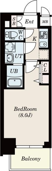 S-RESIDENCE堀田駅前の間取り写真
