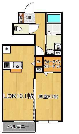 コンフォートの間取り写真
