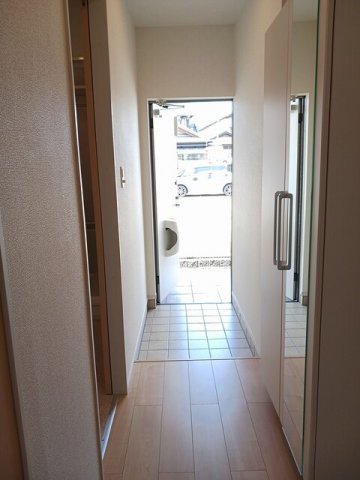 玄関　毎日通る玄関はこちらです