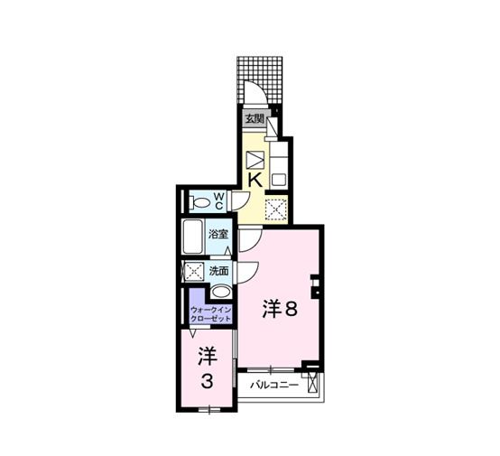 桂川サニーライフの間取り写真
