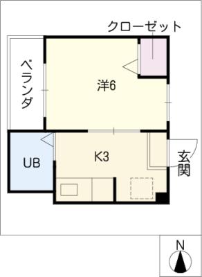 レジデンス山手の間取り写真