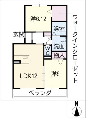 シェノワ12の間取り写真