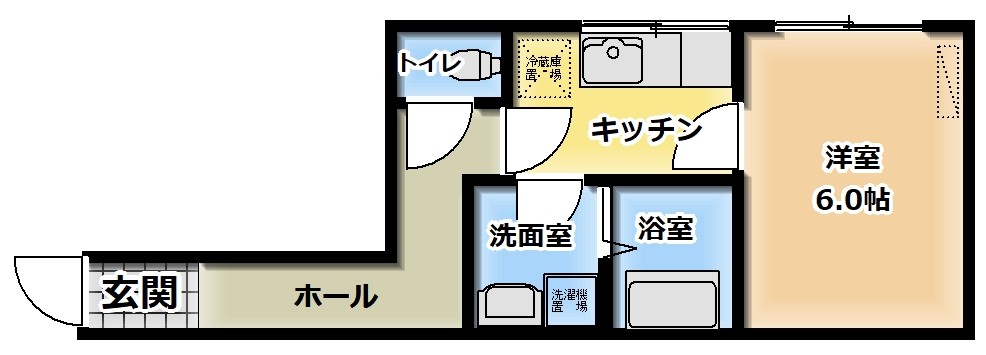 ウェルシーわかたけの間取り写真