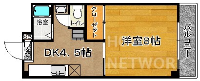 カーサ南野の間取り写真