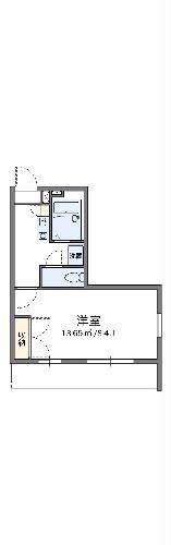 レオパレスグランＭ’ｓの間取り