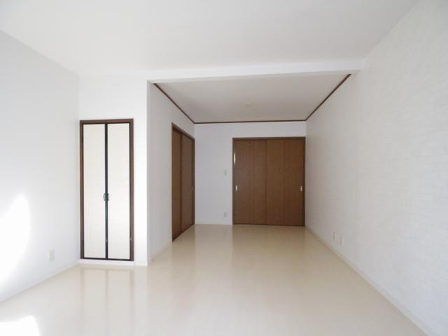 居室・リビング　１０帖オーバー！広々としています