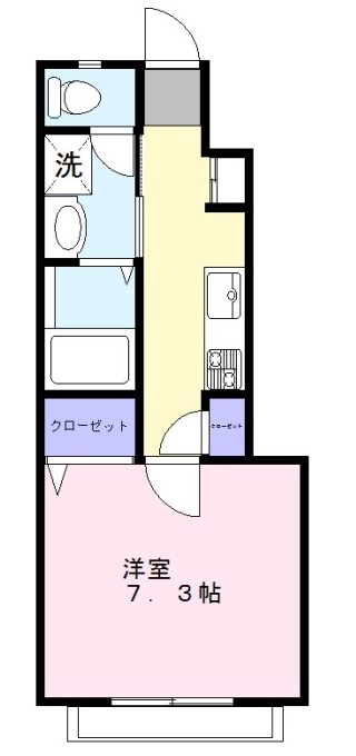 グランハウス谷塚駅前IIの間取り