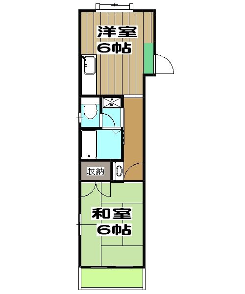 フレグランス井上の間取り