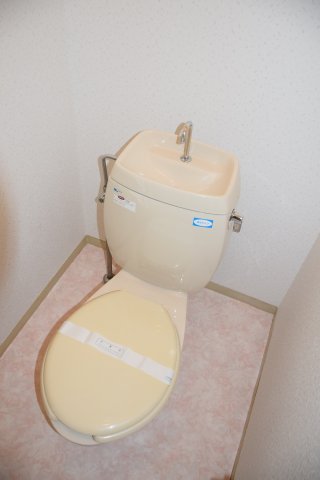 【八王子市寺田町のアパートのトイレ】