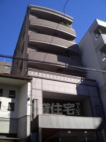 京都市中京区福長町のマンションの建物外観