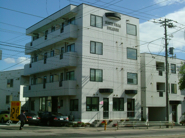 函館市深堀町のマンションの建物外観