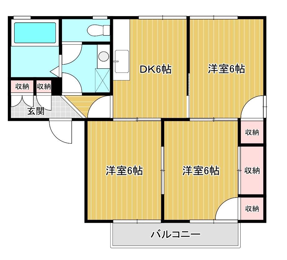 ヒルトップ木更津の間取り