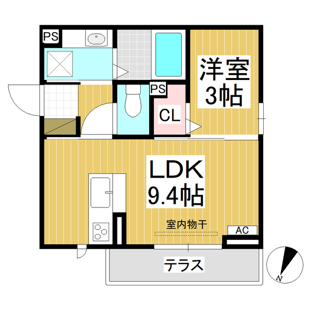 グランスクエア　IV番館の間取り