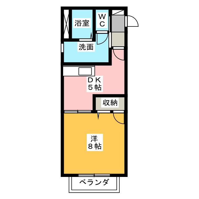 ボナール池ヶ谷の間取り