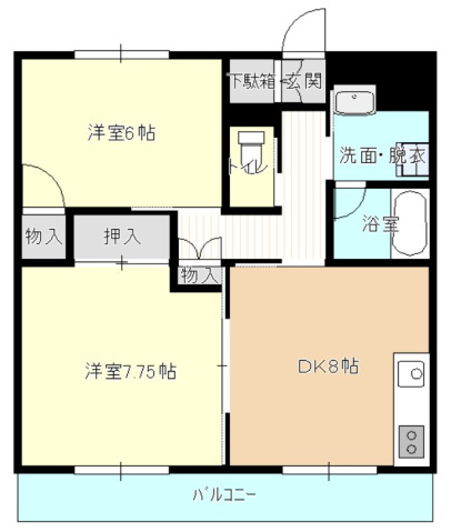 エルカミーノIの間取り