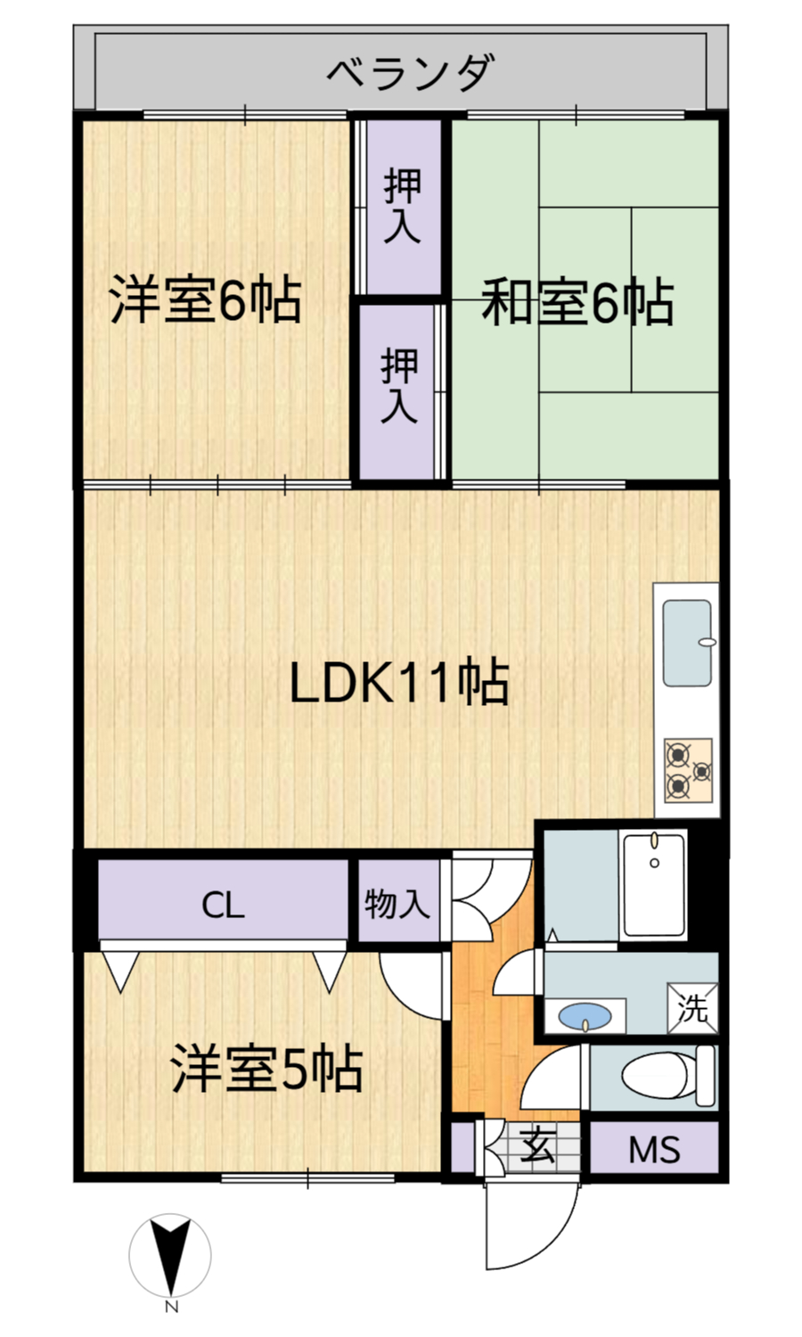 ９２ｋＯＹＯの間取り