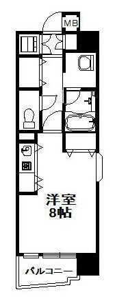 八千代市ゆりのき台のマンションの間取り