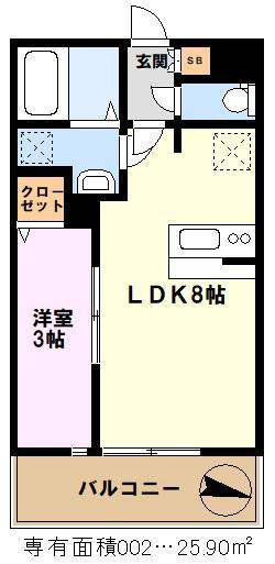 カサ　デ　ルーナの間取り