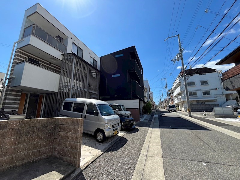 神戸市灘区福住通のマンションの建物外観