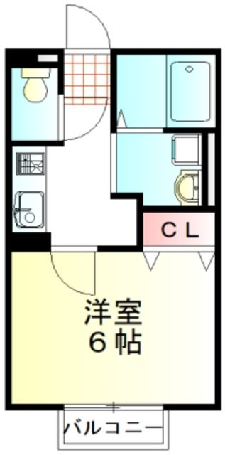 比企郡嵐山町むさし台のアパートの間取り