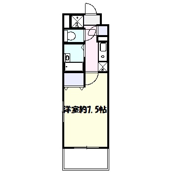 川崎市高津区梶ケ谷のマンションの間取り