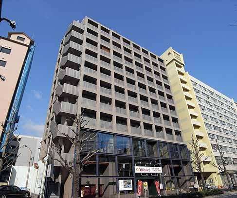 【京都市上京区南舟橋町のマンションの建物外観】