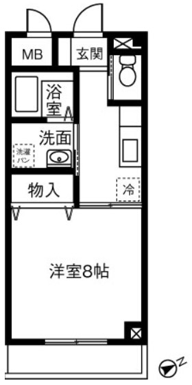 フォアサイトYUKIの間取り