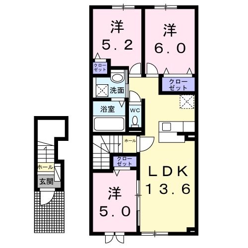 オーキッドの間取り