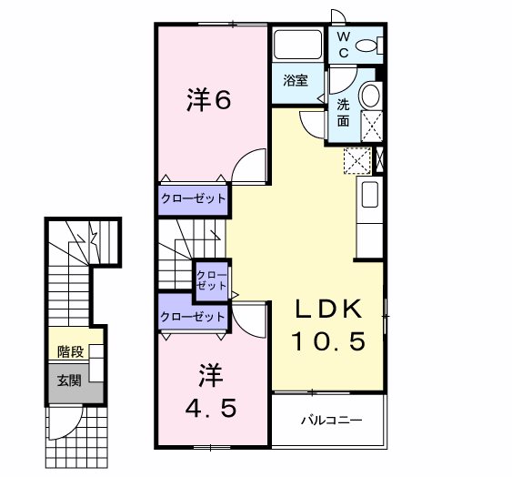 メゾンノーブルの間取り