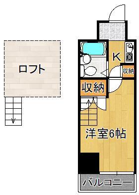 ロイヤルシャトー黒崎の間取り