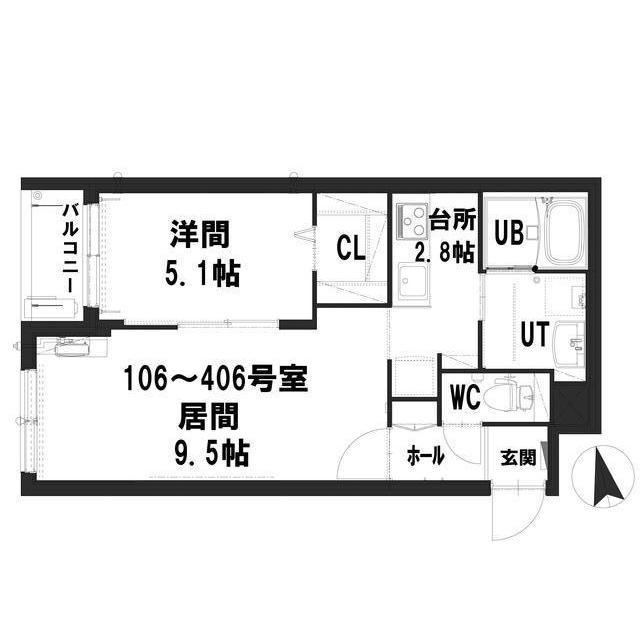 リージェント５の間取り