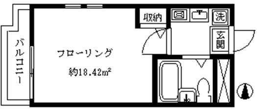 MULAN北新宿の間取り