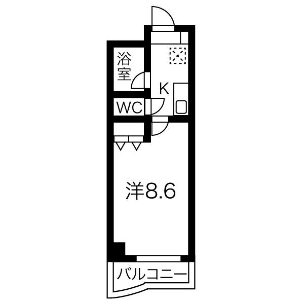 プリミエール丹羽の間取り