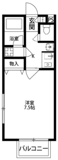 サンコート江戸川台の間取り