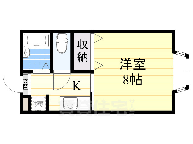 ジュネス1号館の間取り