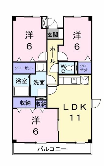 山根マーヴェラスマンションの間取り