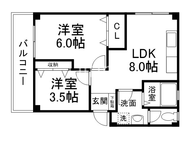 中澤マンションの間取り