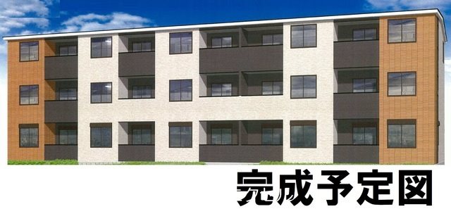 【町田市相原町のアパートの建物外観】