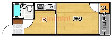 メゾンルミナスの間取り